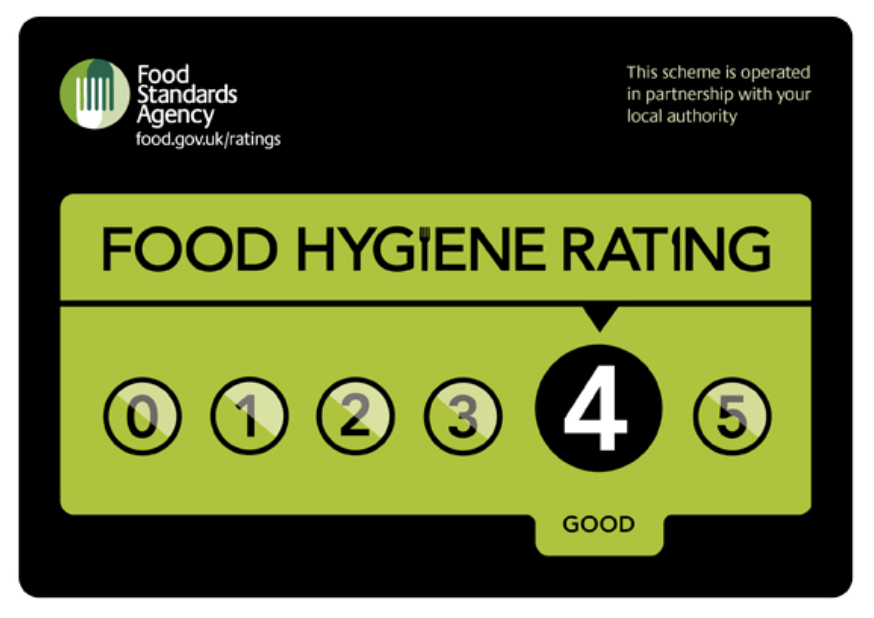 Django's Smokehouse Food Hygiene Rating 