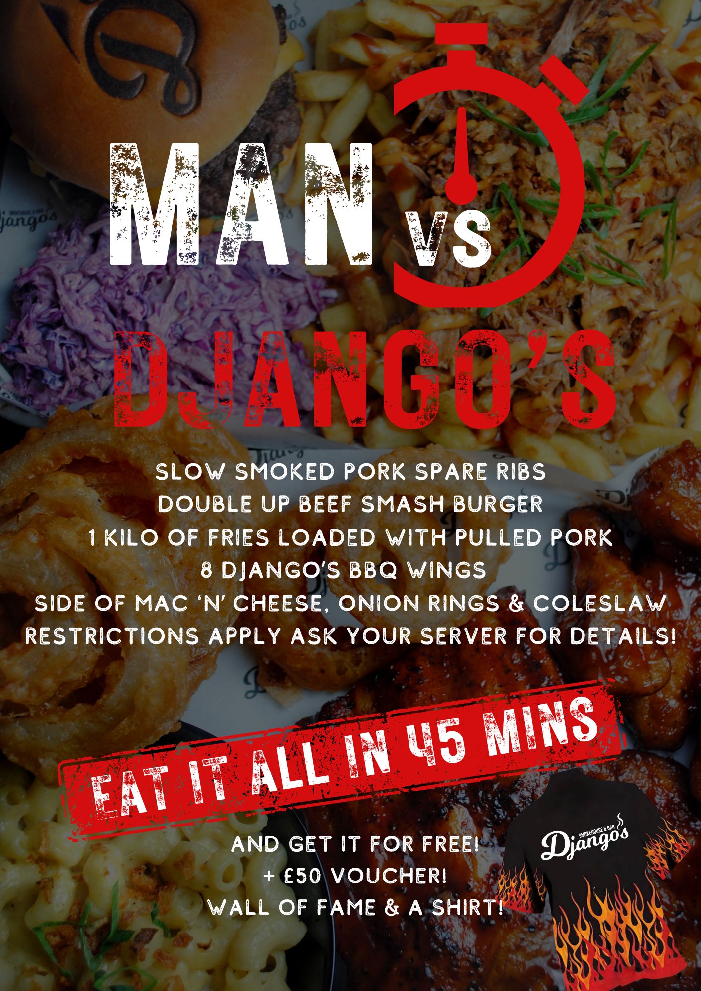 Django's Smokehouse private dining space